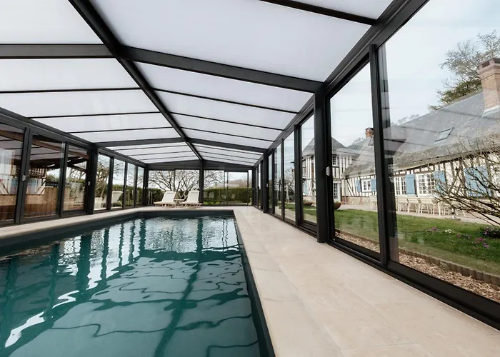 Harmony Homes La Chapelle-hareng - Indoor Pool Sauna & Holiday home *