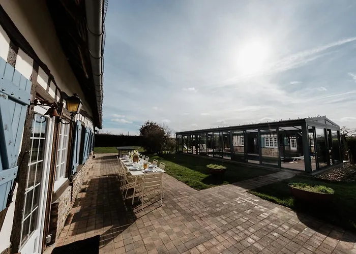 Harmony Homes La Chapelle-hareng - Indoor Pool Sauna & * Le Planquay